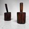 Meiji Era Wooden Straw Hammers, Japan, Set of 2 16