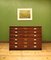 Antique Oak Architect's Plan Chest with Brass Cup Handles, 1890s 1