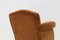 Butacas inglesas de terciopelo marrón, años 50. Juego de 2, Imagen 2