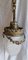Ceiling Lamp with Brass and Bronze Polish & Matt Glass Shade, 1900s 5