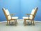 Cherry Wingback Armchairs, 1950s, Set of 2 2