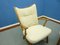 Cherry Wingback Armchairs, 1950s, Set of 2 10