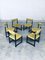 Mid-Century Modern Dining Chair Set by J. Batenburg for Mi, Belgium 1969, Set of 6, Image 21