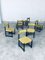 Mid-Century Modern Dining Chair Set by J. Batenburg for Mi, Belgium 1969, Set of 6 17