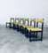 Mid-Century Modern Dining Chair Set by J. Batenburg for Mi, Belgium 1969, Set of 6 30