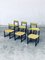 Mid-Century Modern Dining Chair Set by J. Batenburg for Mi, Belgium 1969, Set of 6 25