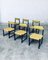 Mid-Century Modern Dining Chair Set by J. Batenburg for Mi, Belgium 1969, Set of 6 28