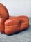 Mid-Century Modern Italian Leather 3 Seat Sofa, 1970s, Image 11