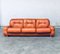 Mid-Century Modern Italian Leather 3 Seat Sofa, 1970s, Image 21