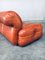 Mid-Century Modern Italian Leather 3 Seat Sofa, 1970s, Image 13