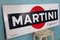 French Adverting Sign from Martini, 1960s 2