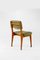 Italian Green Fabric Wooden Dining Chairs attributed to Ico & Luisa Parisi for Mim, 1960s, Set of 6 5