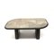 Vintage Brutalist Coffee Table attributed to Fedam, 1980s 1