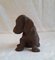 Figura de perro salchicha vintage de cerámica de Lilli Hummel King para Karlruher Majolika, años 70, Imagen 2