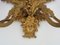 4-Branch Sconces in Gilt Bronze, 19th Century, Set of 2, Image 8