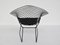 Black Armchair Mod. Diamond with Cushion by Harry Bertoia for Knoll Inc. / Knoll International, 1952, Image 6