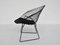 Black Armchair Mod. Diamond with Cushion by Harry Bertoia for Knoll Inc. / Knoll International, 1952 4