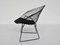 Fauteuil Noir Mod. Diamant avec Coussin par Harry Bertoia pour Knoll Inc. / Knoll International, 1952 4