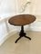 Victorian Figured Mahogany Lamp Table, 1860s 4