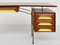 Moderner italienischer Mid-Century Bumerang Schreibtisch mit Tischplatte von Ico & Luisa Parisi, 1959 3