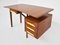 Mid-Century Modern Italian Design and Production Boomerang Desk with Suspended Top by Ico & Luisa Parisi, 1959, Image 5
