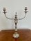 Antique Victorian Silver Plated Candelabra, 1880s 5