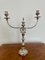 Antique Victorian Silver Plated Candelabra, 1880s, Image 5