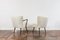 White Boucle Cocktail Chairs, 1950s, Set of 2 16