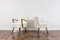 White Boucle Cocktail Chairs, 1950s, Set of 2, Image 13