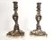 Louis XV Candleholders in Bronze in the style of Meissonnier, 19th Century, Set of 2 1