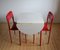 Kitchen Chairs with Folding Table, 1980s, Set of 5, Image 19