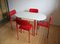 Kitchen Chairs with Folding Table, 1980s, Set of 5, Image 23