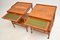 Georgian Yew Wood Side Tables, 1950s, Set of 2, Image 7