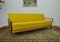 Gelbes Sofa mit Ausklappbarer Funktion, 1960er 1