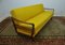 Gelbes Sofa mit Ausklappbarer Funktion, 1960er 6