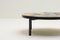 Table Basse Ronde en Dalle Faite Main, Europe, 1970s 5