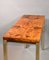 French Burl Elm Console Table, 1970s, Image 7