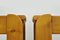 Brutalist Pine Dining Chairs by Ate Van Apeldoorn for Houtwerk Hattem, Netherlands, 1970s, Set of 4 5