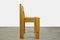 Brutalist Pine Dining Chairs by Ate Van Apeldoorn for Houtwerk Hattem, Netherlands, 1970s, Set of 4 11