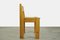 Brutalist Pine Dining Chairs by Ate Van Apeldoorn for Houtwerk Hattem, Netherlands, 1970s, Set of 4, Image 11