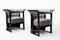 Original Art Nouveau Seating Buenos Aires Garnitur by Josef Hoffmann for Jacob & Josef Kohn, 1906, Set of 3, Image 16