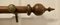Victorian Curtain Pole with Rings, Set of 15 5