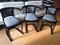 Art Nouveau Bat Side Chairs by Josef Hoffmann for Mundus, Vienna, 1905, Set of 3 27