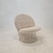 Mid-Century Model F572 Lounge Chair and Stool by Pierre Paulin for Artifort, 1967, Set of 2, Image 3