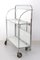 Mid-Century Foldable Dinette Serving Trolley from Bremshey Solingen, 1960s 1