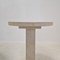 Italian Travertine Pedestals or Side Tables, 1980s, Set of 2 21