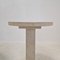 Tables d'Appoint ou Guéridons en Travertin, Italie, 1980s, Set de 2 21