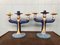 Italian Candleholders in Hand Painted Ceramic, 1960s, Set of 2, Image 24