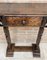 Early 20th Century Spanish Console Table with One Drawer, 1940s 9