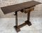 Early 20th Century Spanish Console Table with One Drawer, 1940s, Image 13